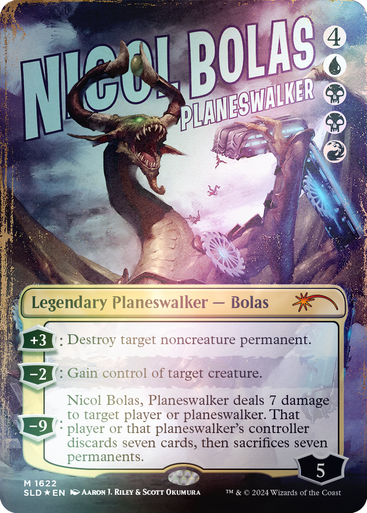 Nicol Bolas, Planeswalker (Rainbow Foil) [Secret Lair Drop Series] | Tacoma Games