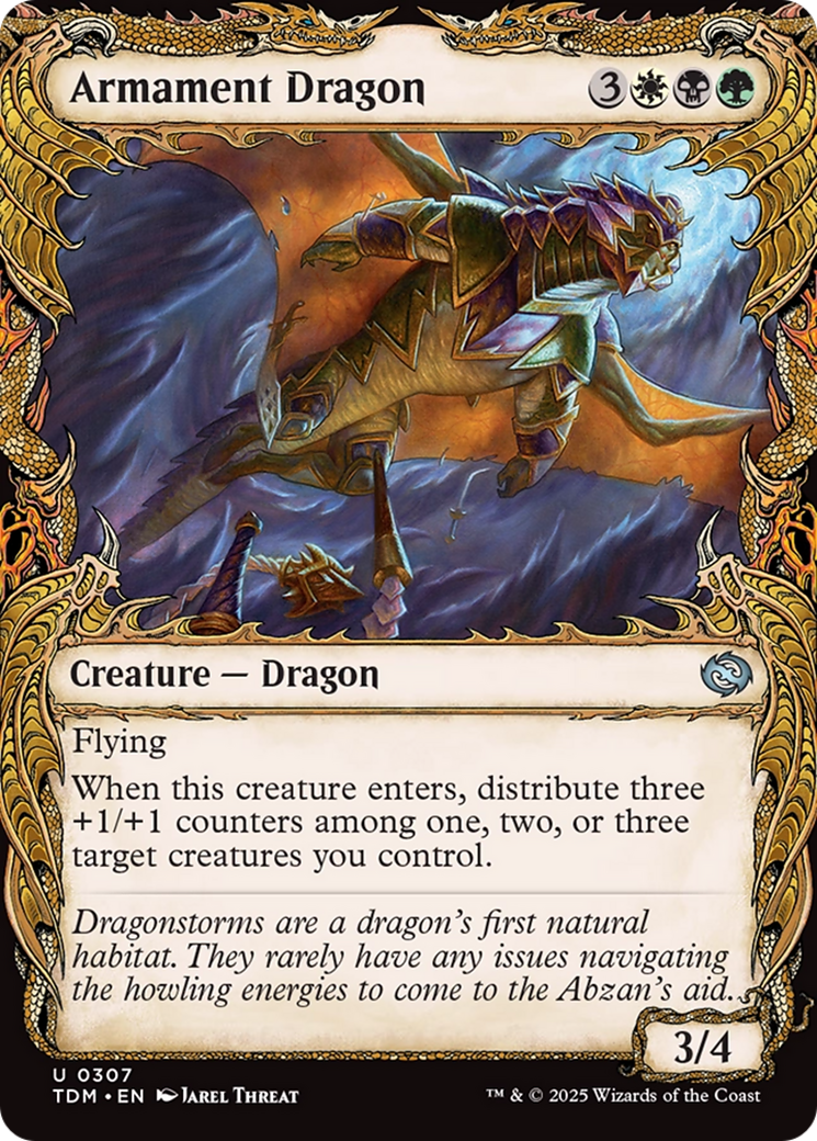 Armament Dragon (Showcase) [Tarkir: Dragonstorm] | Tacoma Games