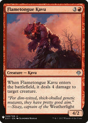 Flametongue Kavu [Mystery Booster] | Tacoma Games