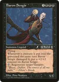 Baron Sengir (Oversized) [Oversize Cards] | Tacoma Games