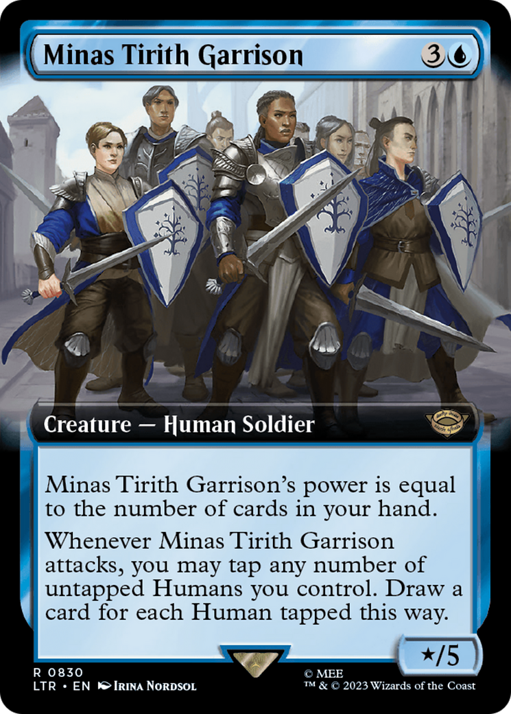 Minas Tirith Garrison (Extended Art) [The Lord of the Rings: Tales of Middle-Earth] | Tacoma Games