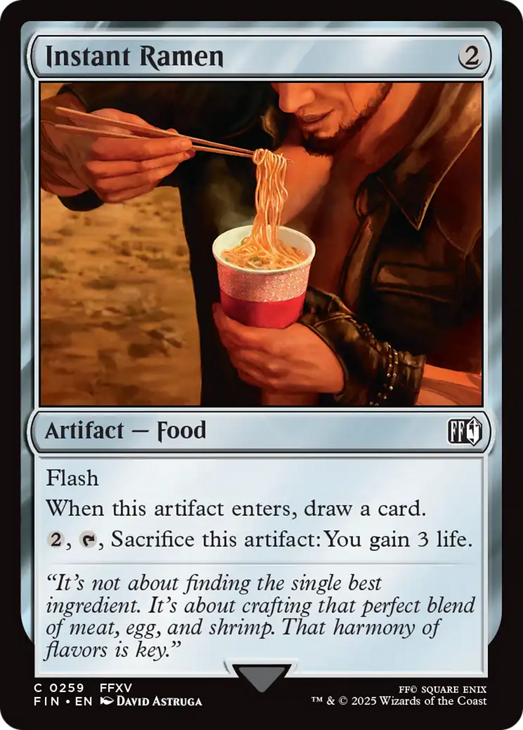 Instant Ramen [FINAL FANTASY] | Tacoma Games