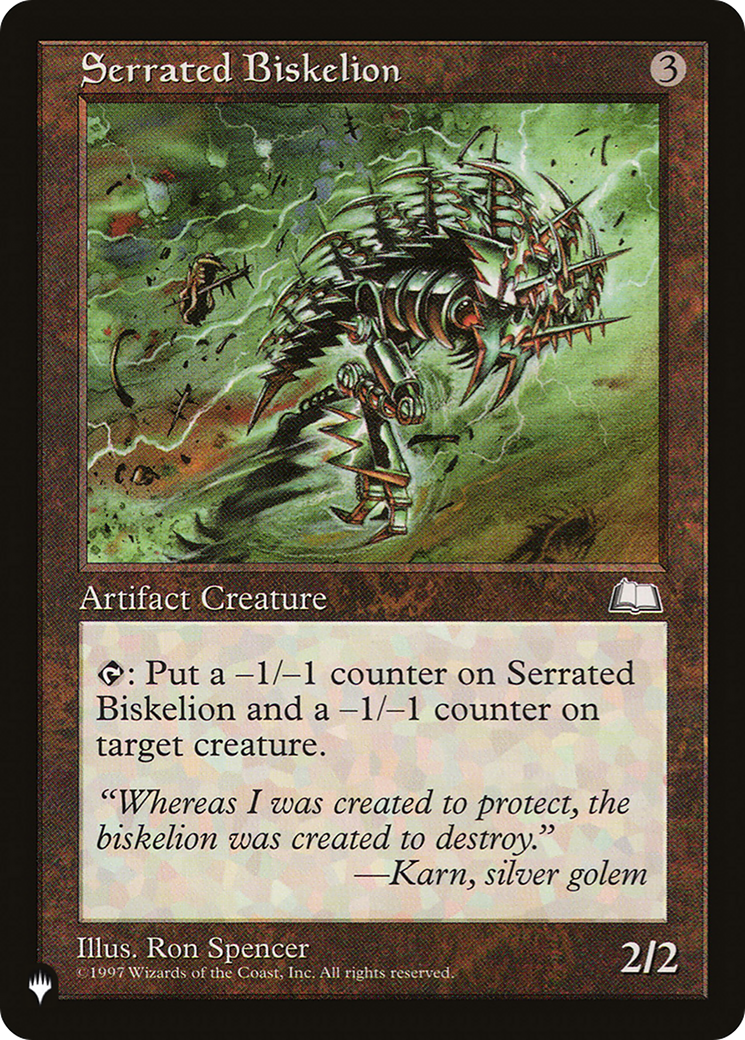 Serrated Biskelion [The List Reprints] | Tacoma Games