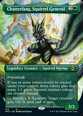 Chatterfang, Squirrel General (Borderless Alternate Art) [Modern Horizons 2] | Tacoma Games