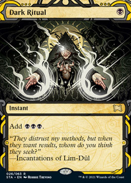 Dark Ritual (Foil Etched) [Strixhaven: Mystical Archive] | Tacoma Games