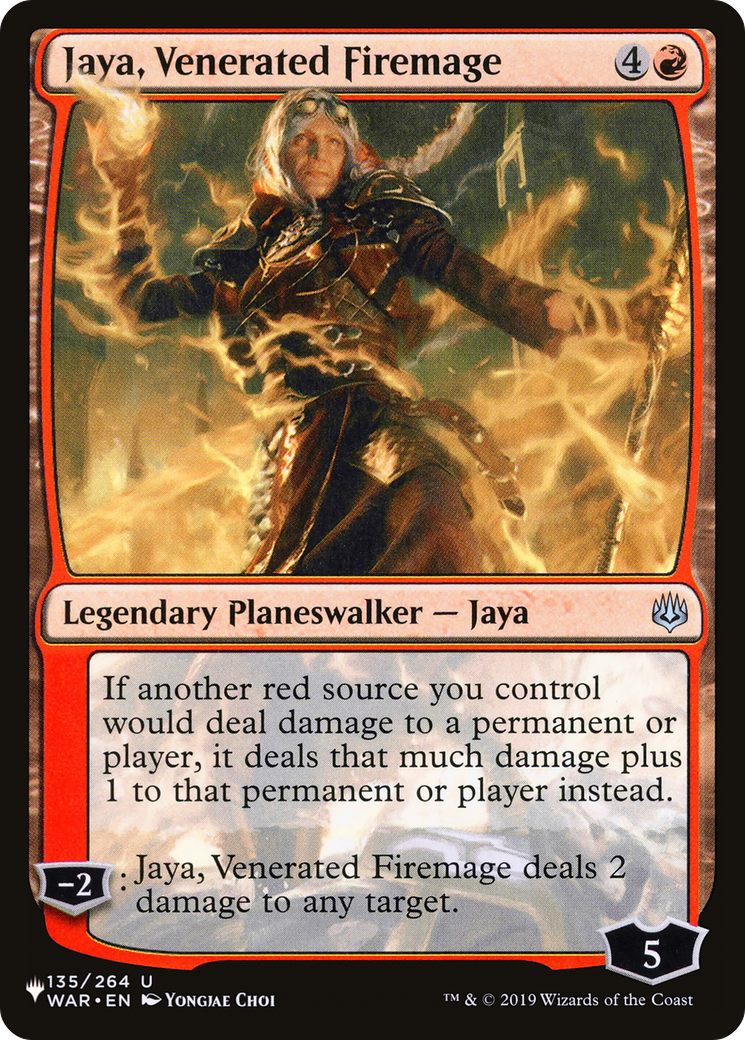 Jaya, Venerated Firemage [The List] | Tacoma Games