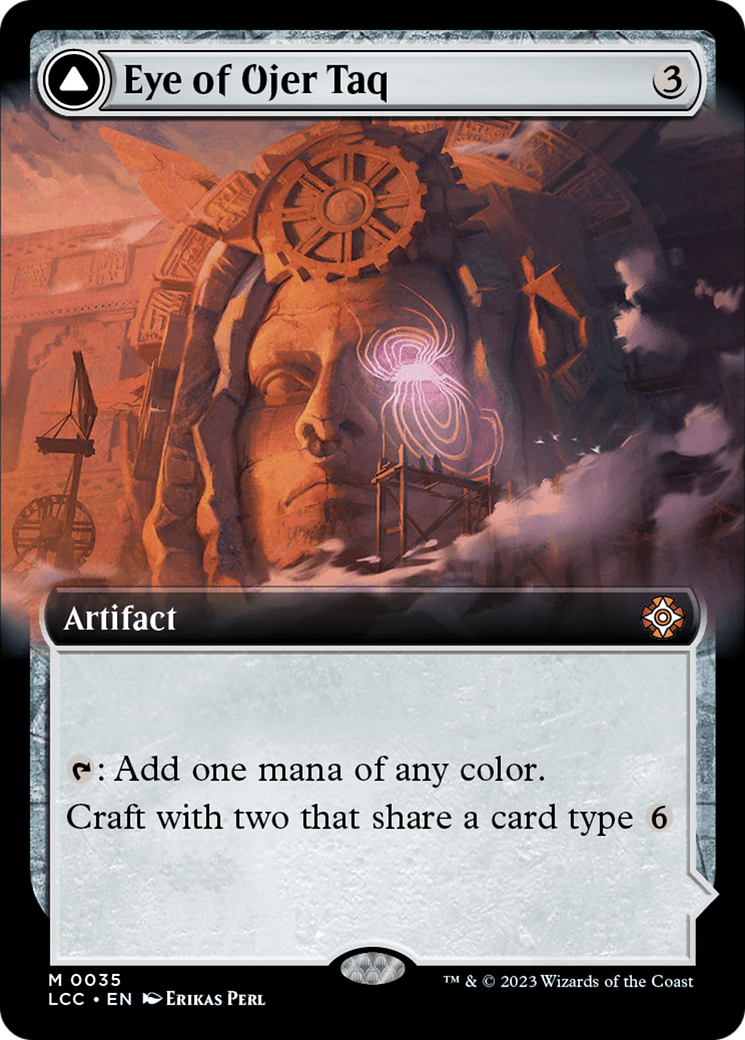Eye of Ojer Taq // Apex Observatory (Extended Art) [The Lost Caverns of Ixalan Commander] | Tacoma Games