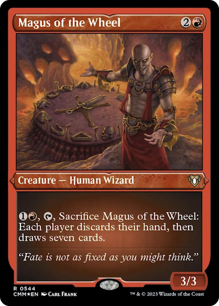 Magus of the Wheel (Foil Etched) [Commander Masters] | Tacoma Games