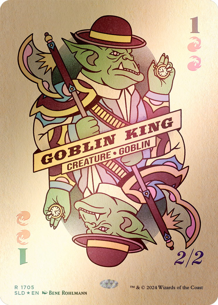 Goblin King (1705) (Rainbow Foil) [Secret Lair Drop Series] | Tacoma Games