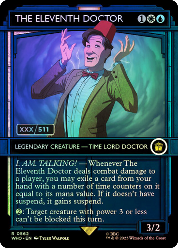 The Eleventh Doctor (Serial Numbered) [Doctor Who] | Tacoma Games