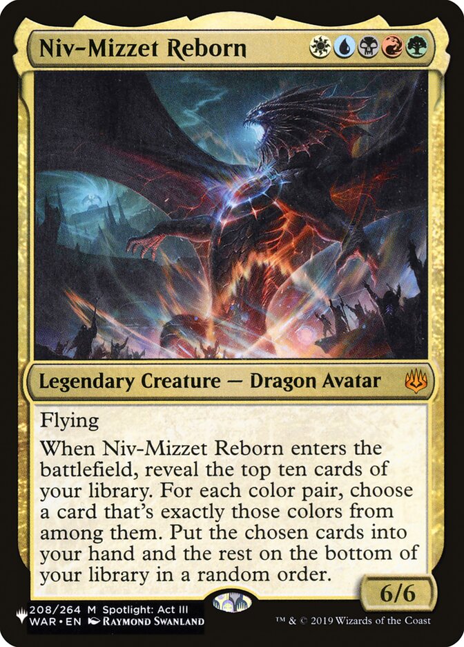 Niv-Mizzet Reborn [The List] | Tacoma Games