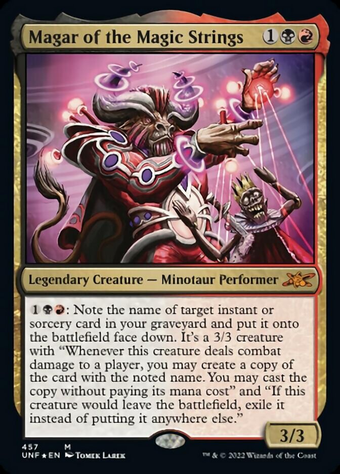 Magar of the Magic Strings (Galaxy Foil) [Unfinity] | Tacoma Games