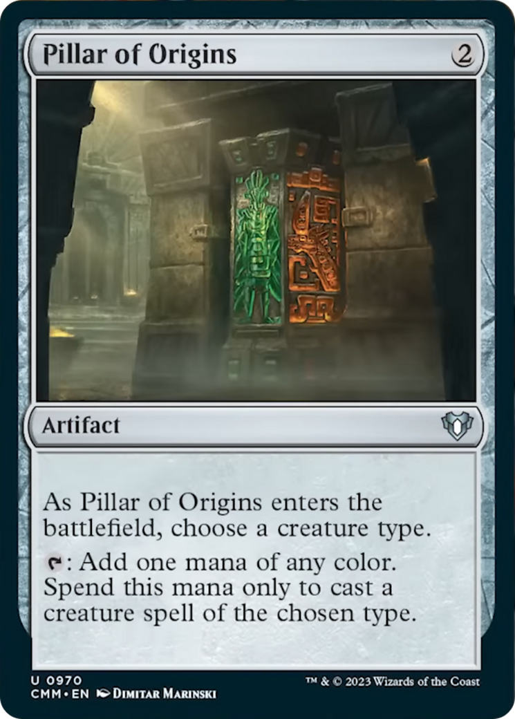 Pillar of Origins [Commander Masters] | Tacoma Games