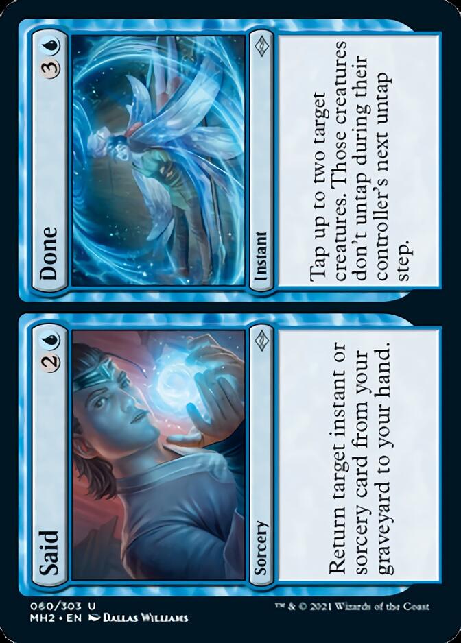 Said // Done [Modern Horizons 2] | Tacoma Games