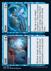 Said // Done [Modern Horizons 2] | Tacoma Games