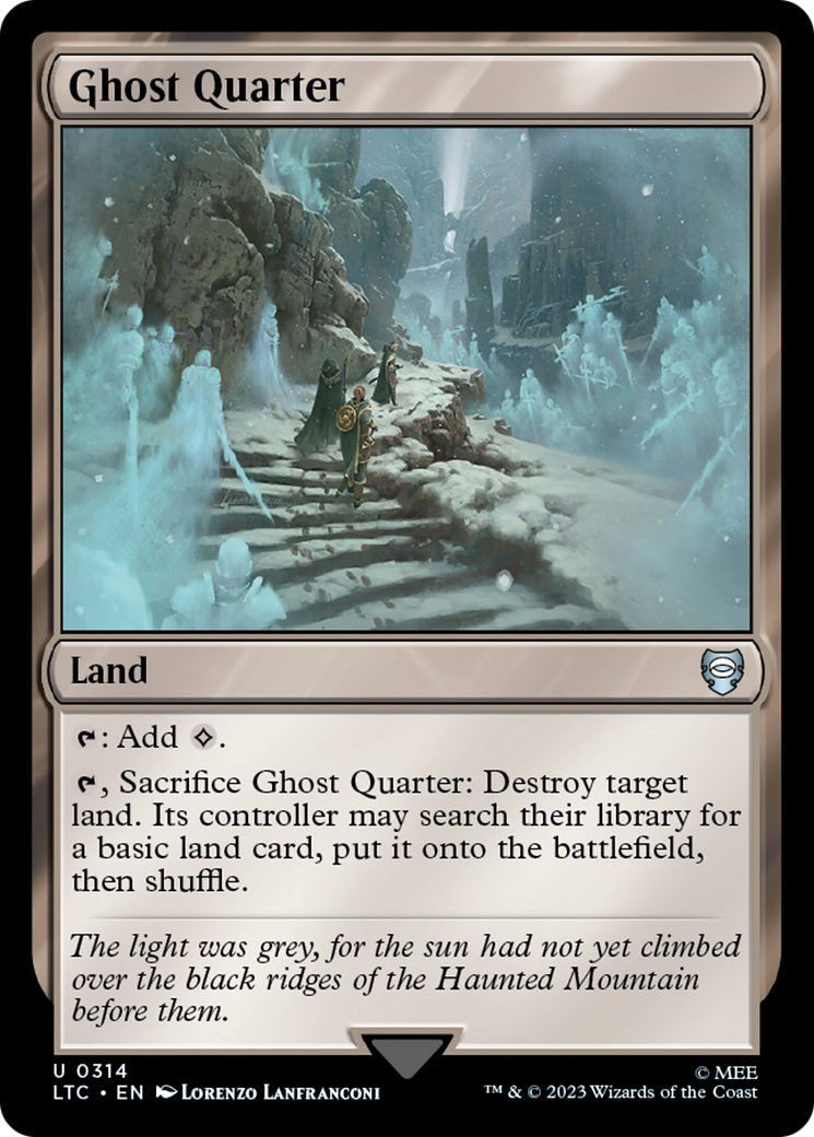 Ghost Quarter [The Lord of the Rings: Tales of Middle-Earth Commander] | Tacoma Games