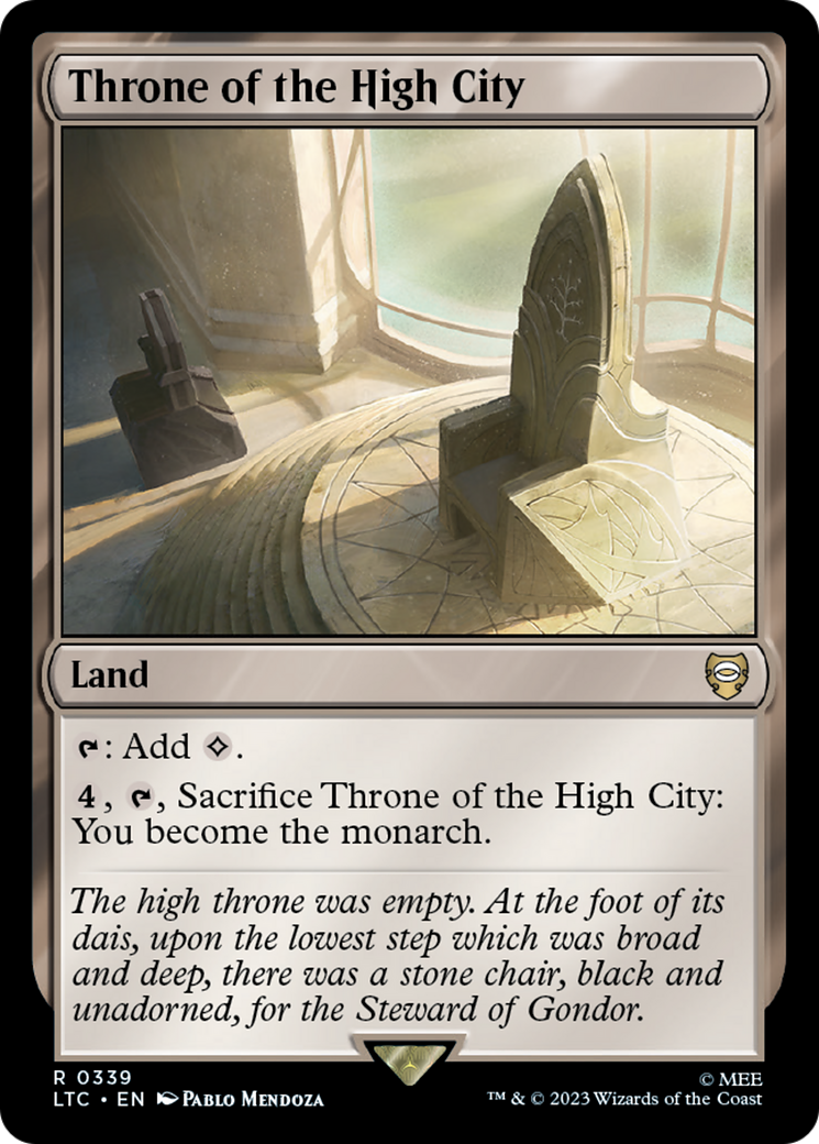 Throne of the High City [The Lord of the Rings: Tales of Middle-Earth Commander] | Tacoma Games