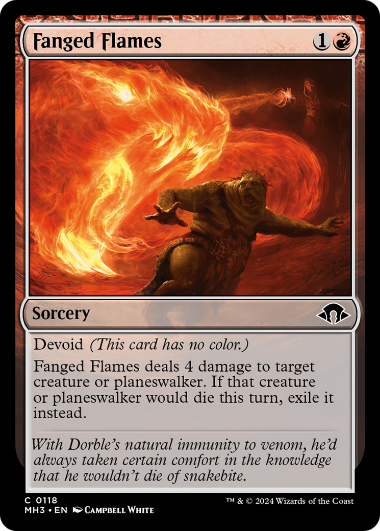 Fanged Flames [Modern Horizons 3] | Tacoma Games