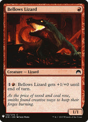 Bellows Lizard [Mystery Booster] | Tacoma Games