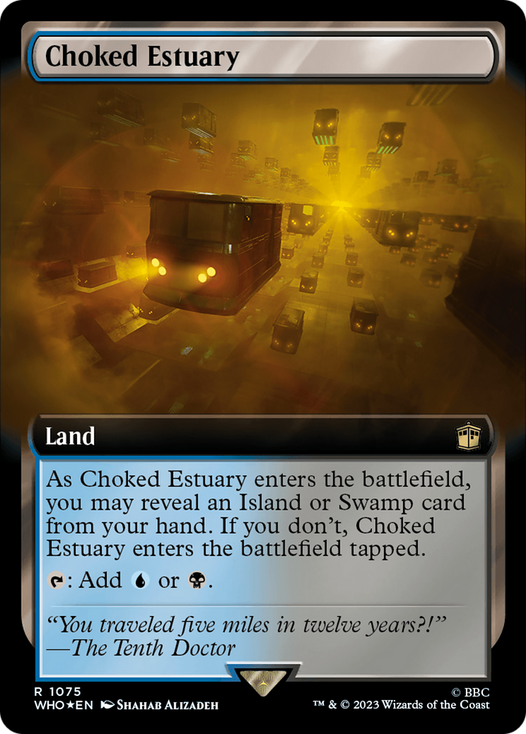 Choked Estuary (Extended Art) (Surge Foil) [Doctor Who] | Tacoma Games