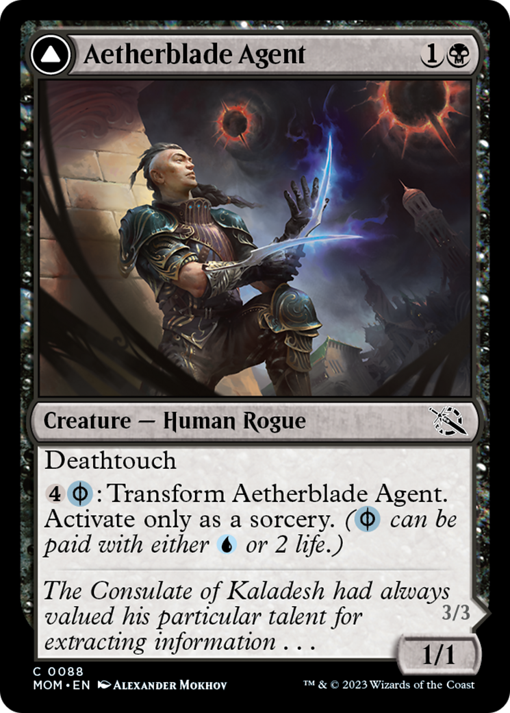 Aetherblade Agent // Gitaxian Mindstinger [March of the Machine] | Tacoma Games