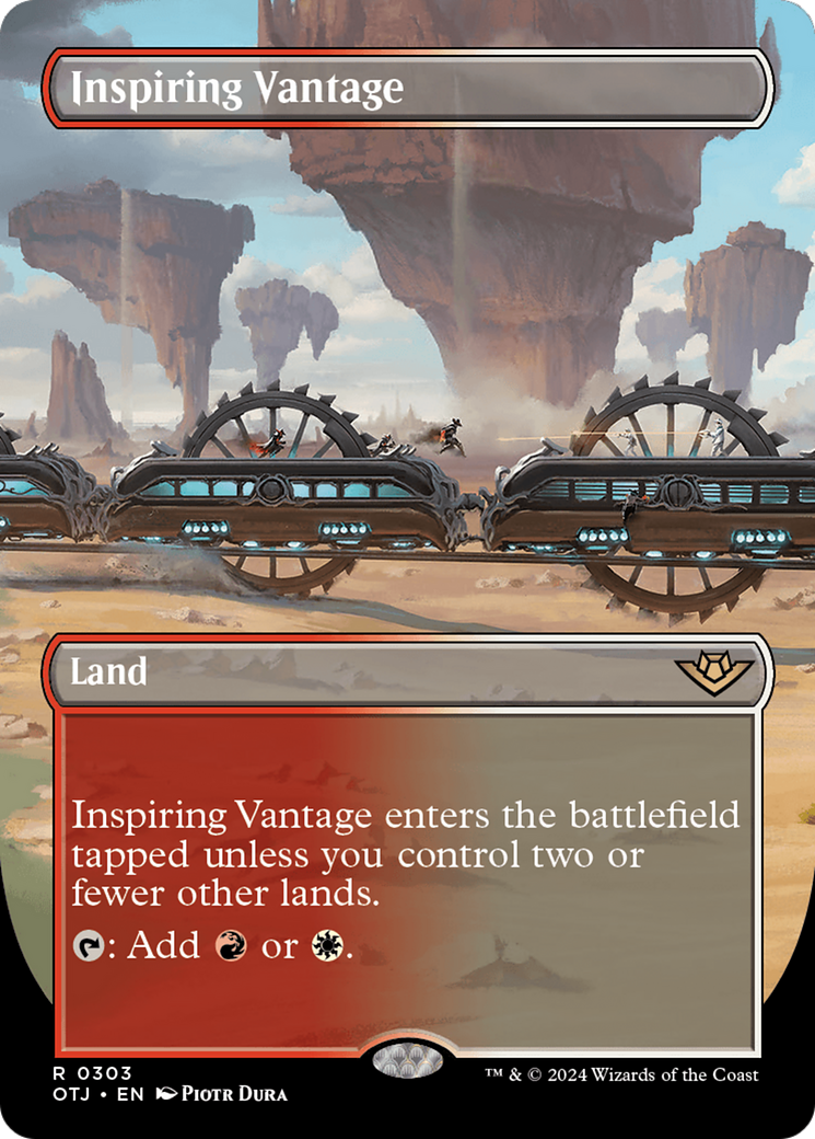 Inspiring Vantage (Borderless) [Outlaws of Thunder Junction] | Tacoma Games