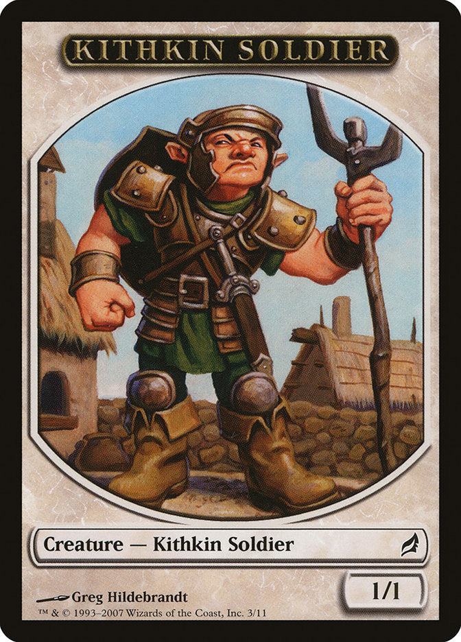 Kithkin Soldier Token [Lorwyn Tokens] | Tacoma Games