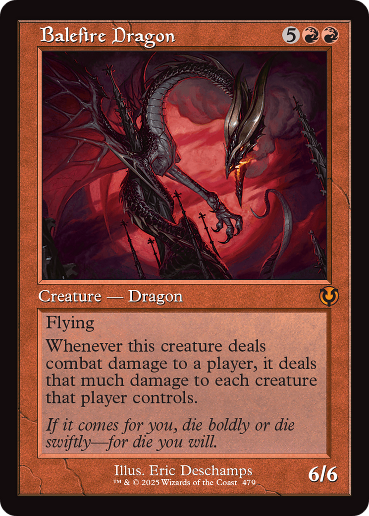 Balefire Dragon (Retro Frame) [Innistrad Remastered] | Tacoma Games