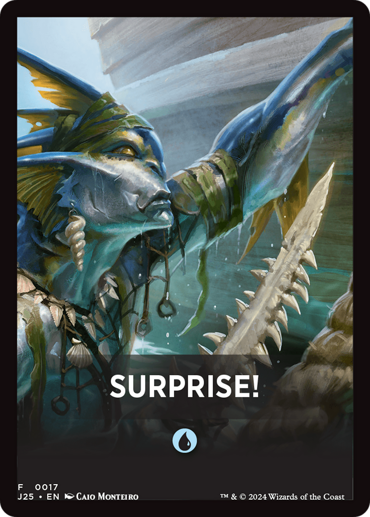 Surprise! Theme Card [Foundations Jumpstart Front Cards] | Tacoma Games