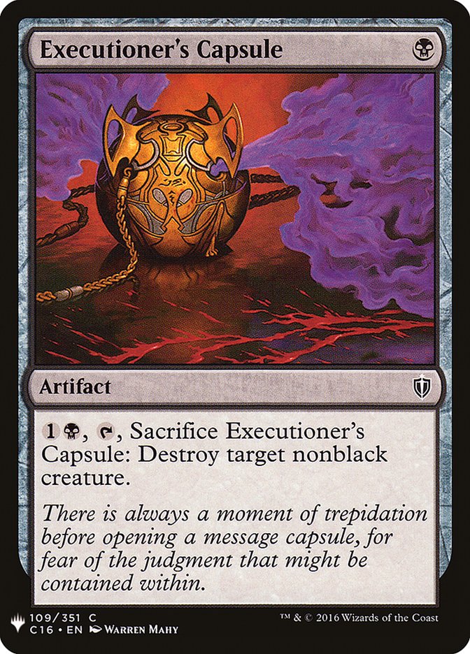 Executioner's Capsule [Mystery Booster] | Tacoma Games