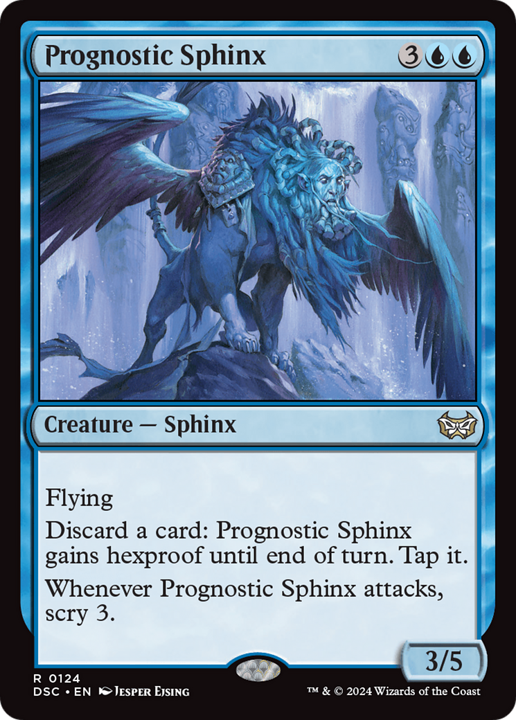 Prognostic Sphinx [Duskmourn: House of Horror Commander] | Tacoma Games