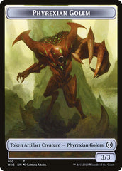 Phyrexian Goblin // Phyrexian Golem Double-Sided Token [Phyrexia: All Will Be One Tokens] | Tacoma Games