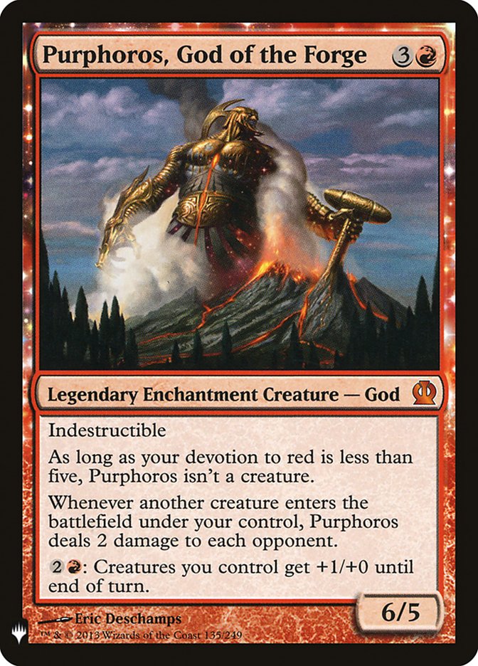 Purphoros, God of the Forge [Mystery Booster] | Tacoma Games