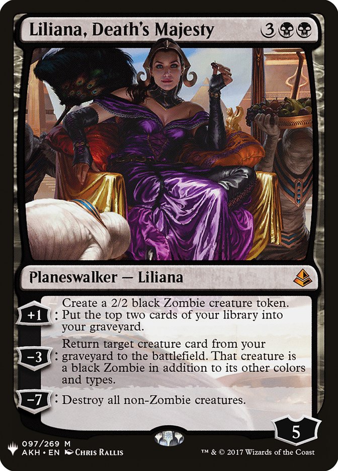 Liliana, Death's Majesty [The List] | Tacoma Games