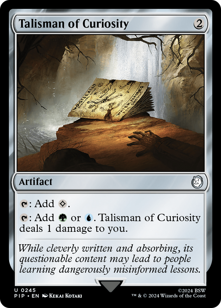Talisman of Curiosity [Fallout] | Tacoma Games