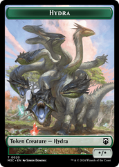 Hydra // Boar Double-Sided Token [Modern Horizons 3 Commander Tokens] | Tacoma Games