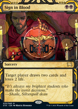 Sign in Blood [Strixhaven: Mystical Archive] | Tacoma Games