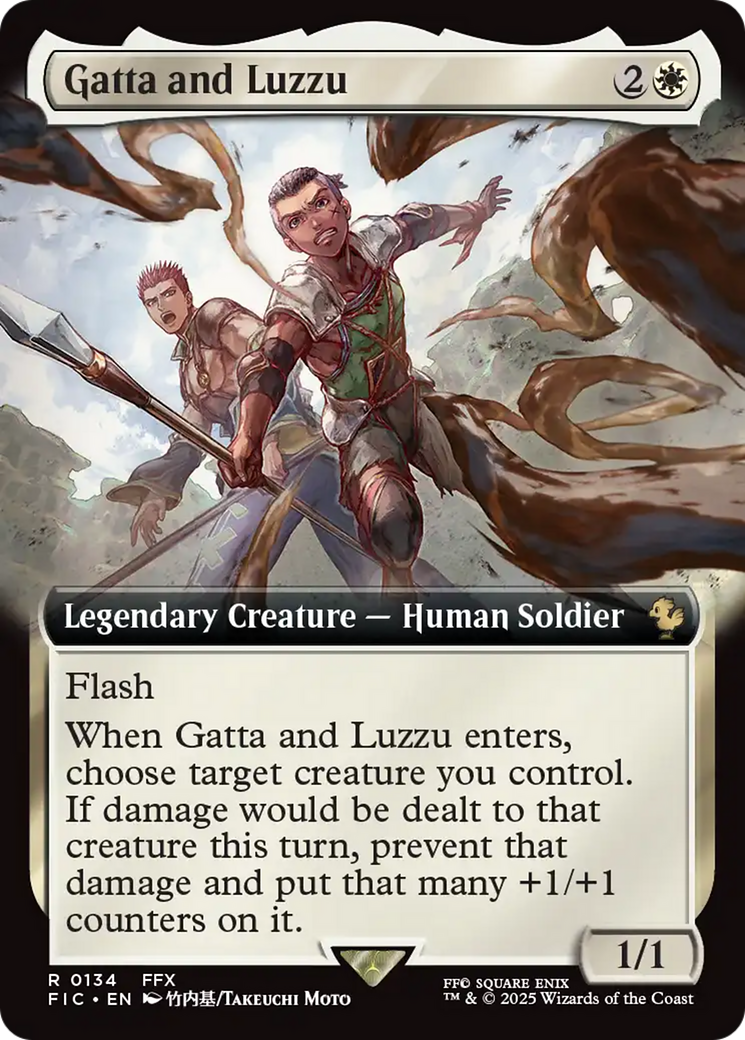 Gatta and Luzzu (Extended Art) [FINAL FANTASY Commander] | Tacoma Games