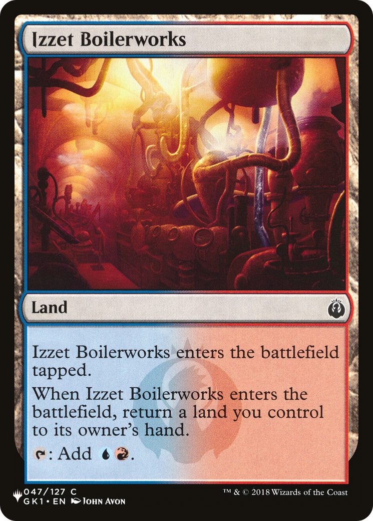 Izzet Boilerworks (GK1) [The List] | Tacoma Games