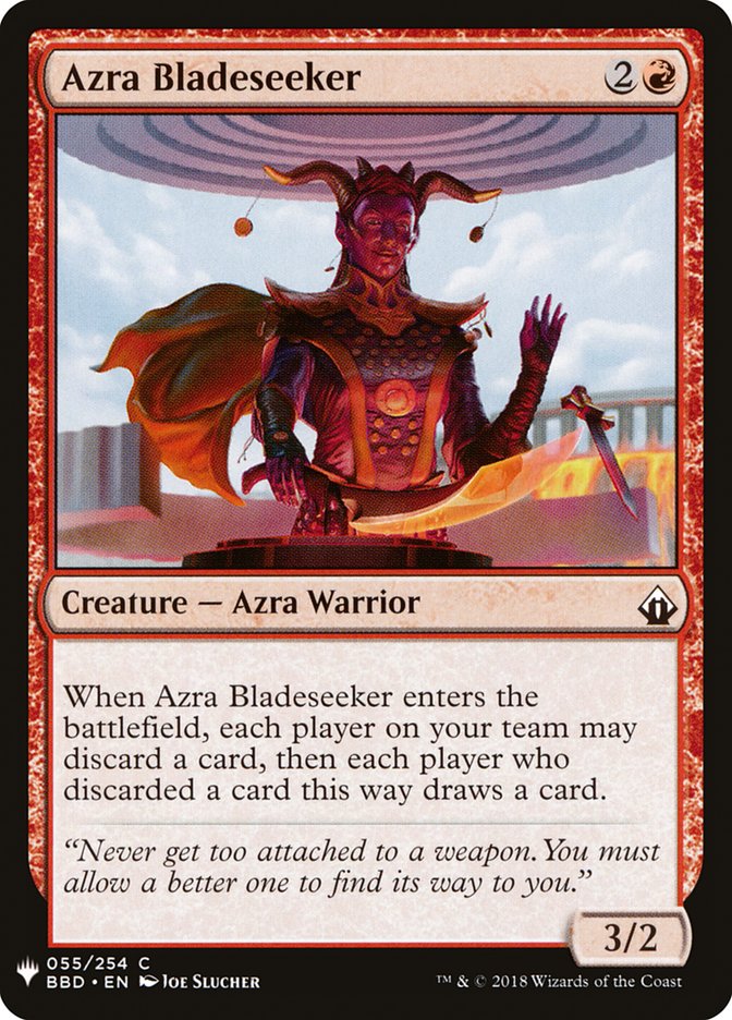 Azra Bladeseeker [Mystery Booster] | Tacoma Games