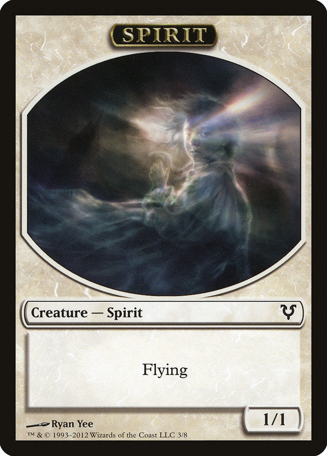 Spirit Token (3/8) [Avacyn Restored Tokens] | Tacoma Games