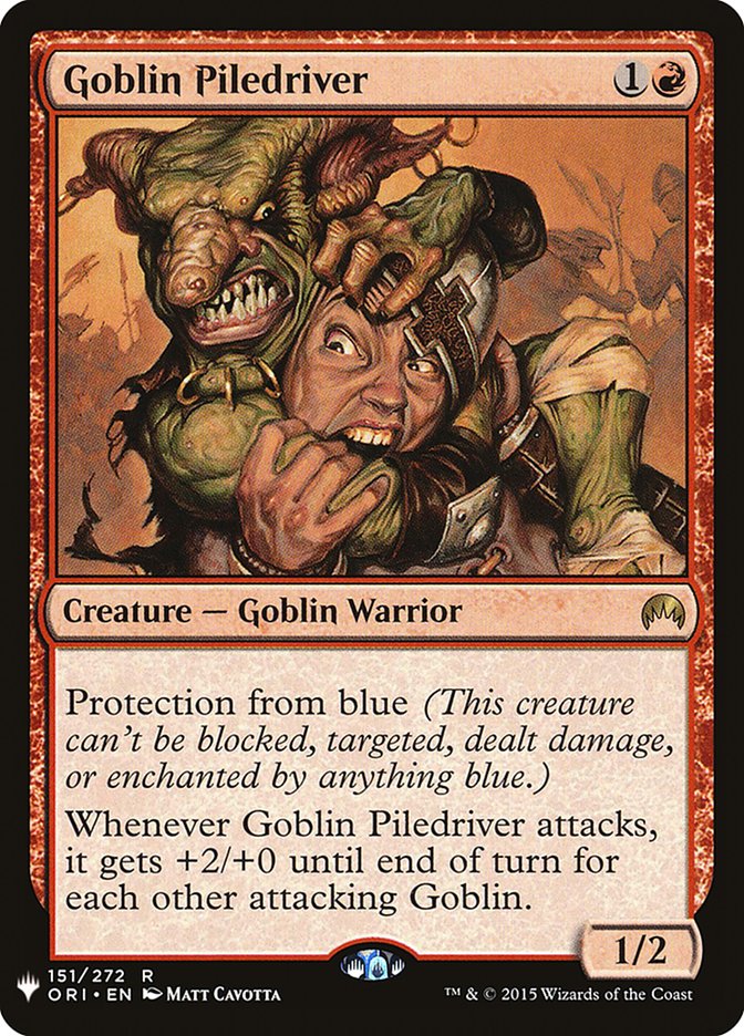 Goblin Piledriver [Mystery Booster] | Tacoma Games