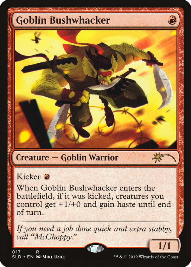 Goblin Bushwhacker [Secret Lair Drop Series] | Tacoma Games