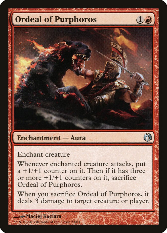 Ordeal of Purphoros [Duel Decks: Heroes vs. Monsters] | Tacoma Games