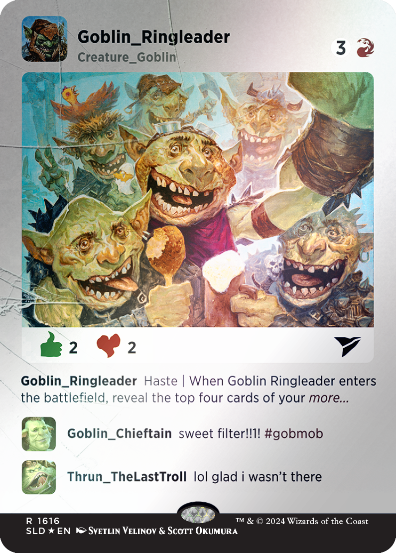 Goblin Ringleader (Rainbow Foil) [Secret Lair Drop Series] | Tacoma Games