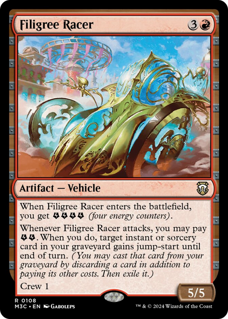 Filigree Racer [Modern Horizons 3 Commander] | Tacoma Games