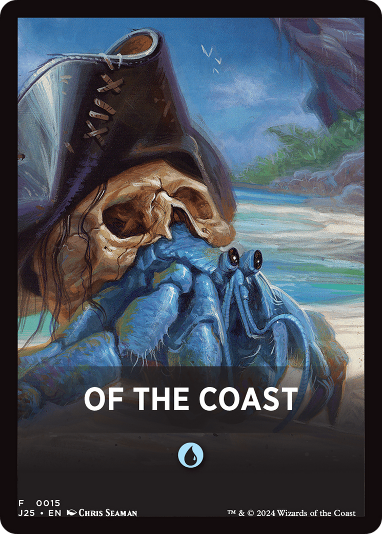 Of The Coast Theme Card [Foundations Jumpstart Front Cards] | Tacoma Games