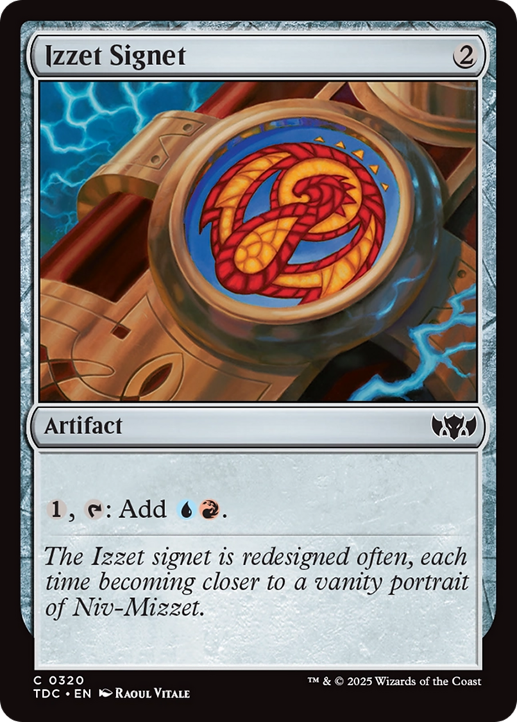 Izzet Signet [Tarkir: Dragonstorm Commander] | Tacoma Games