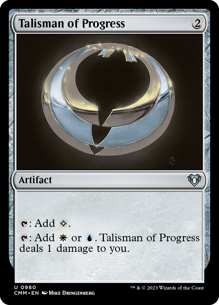 Talisman of Progress [Commander Masters] | Tacoma Games