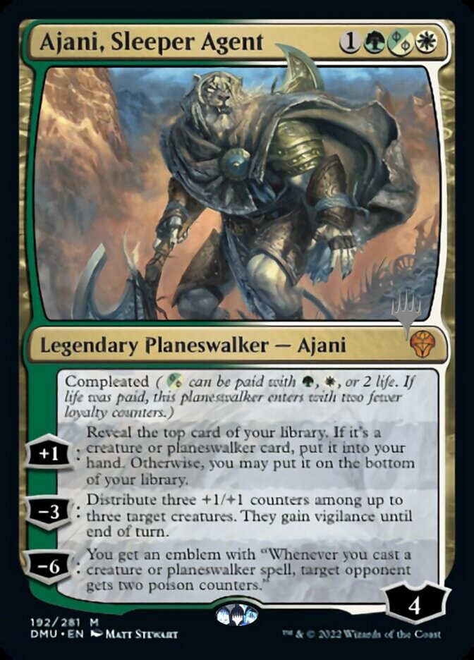 Ajani, Sleeper Agent (Promo Pack) [Dominaria United Promos] | Tacoma Games